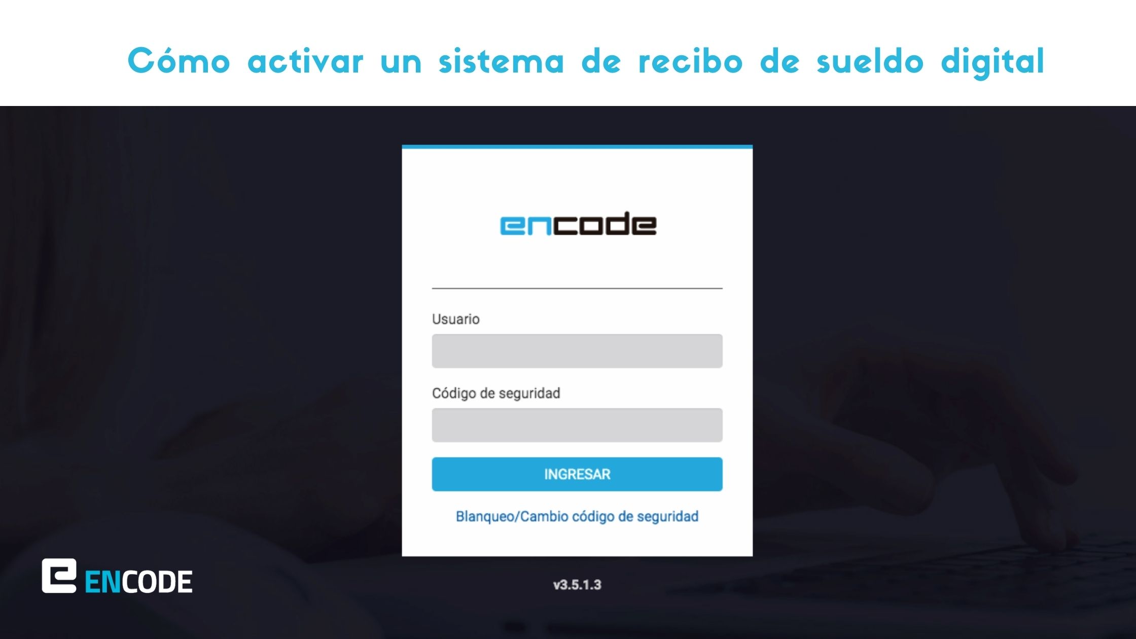 Activar Sistema de Recibo de Sueldo Digital